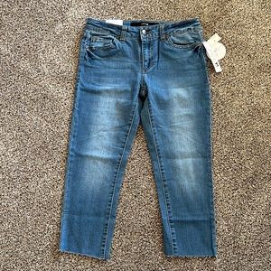 Joes Jeans GIRLS “Markie crop” mid rise skinny crop jeans pants Sz 12 NWT